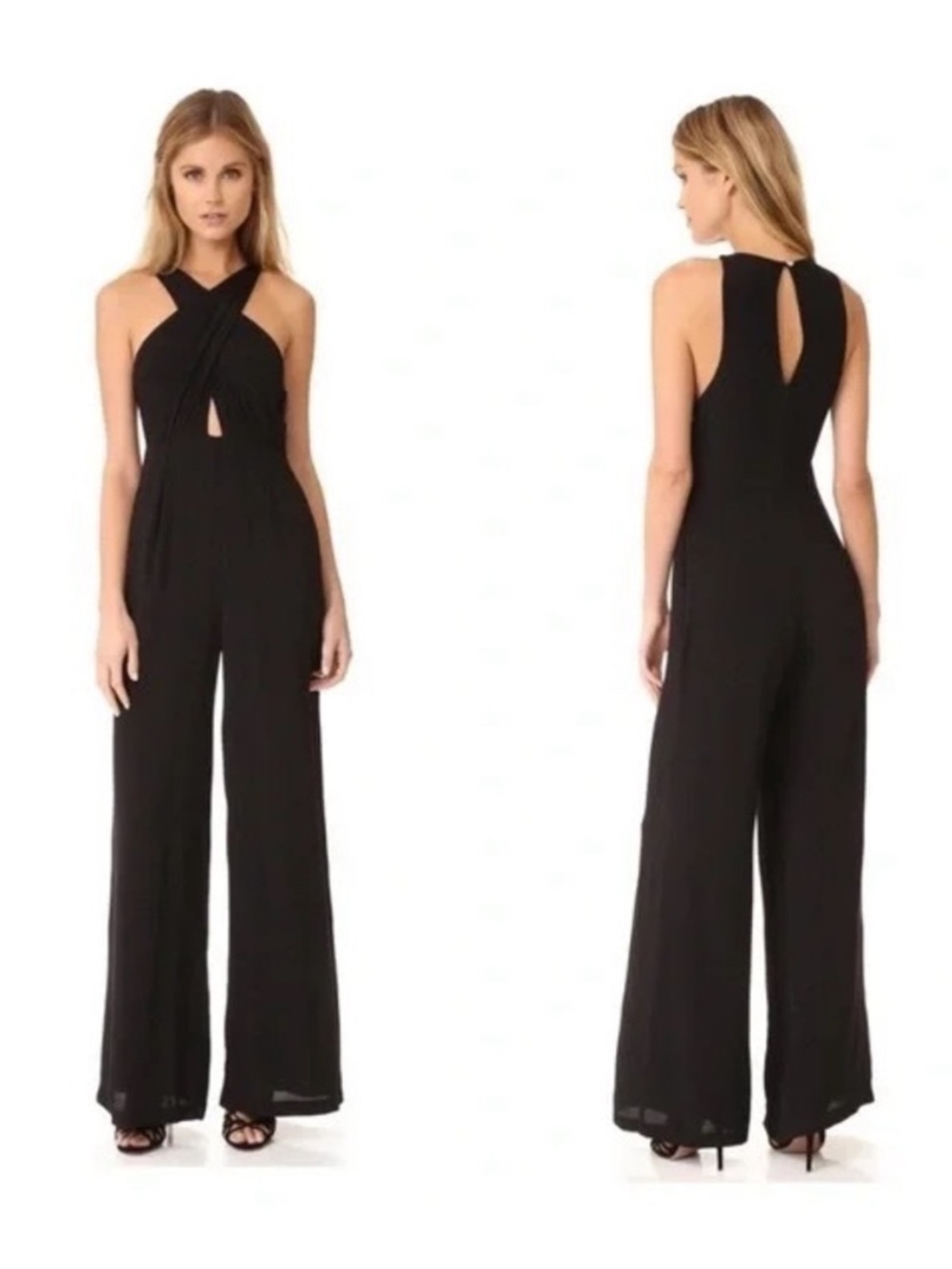Mara Hoffman Cross Front Jumpsuit